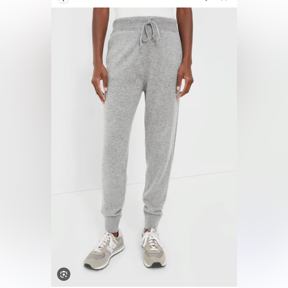 Ralph Lauren Gray Cashmere Joggers